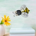 thumbnail image 5 of Kayannuo Outdoor Decor Metal Bee Wall Decoration Outdoor Garden Fence Art, Hanging Decoration Of Living Room And Bedroom Graduation Gifts for Her (C), 5 of 6