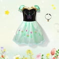 thumbnail image 2 of Vestido de princesa Meland para niñas con capa de 3 a 8 años y accesorios, 2 of 9