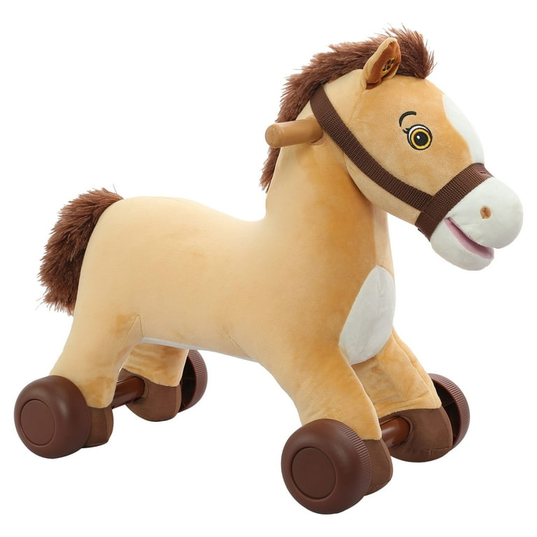 Rockin Rider Charger 2 in 1 Pony Unisex Toddler Rocking Horse Ride On