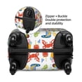 thumbnail image 4 of Lsque Hello Summer2 Printed Luggage Cover, Travel Luggage Protector,Scratch and Dirt Resistant, Fits 18-32 Inch Luggage - Medium, 4 of 9