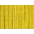thumbnail image 1 of Ahgly Company Machine Washable Indoor Rectangle Oriental Yellow Modern Area Rugs, 4' x 6', 1 of 4