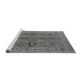 thumbnail image 2 of Ahgly Company Machine Washable Indoor Square Oriental Gray Traditional Area Rugs, 6' Square, 2 of 4