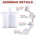 thumbnail image 2 of Canopy Weights ABCCANOPY, bolsas de arena para tiendas de campaña de 68 kg, paquete de 4 unidades, color blanco, 2 of 8