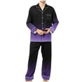 thumbnail image 2 of Awdenio Men's Clothing Soft Lightweight Loungewear Sleepwear Long Sleeve and Pants with Pockets, 2 of 9