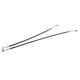 thumbnail image 2 of Juego De Cables De Freno De Coche Club, Núcleo De Acero Inoxidable Negro 2 Piezas 70273-G03 PVC Resistente Al Desgaste Para Reemplazo De Actualización Para Medalist Gas O ANGGREK Club Car Brake Cables, 2 of 8
