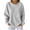 Gray, variant on Oversized Sweatshirts For Women Stripes Patchwork Long Sleeve Crew Neck Tops Casual Fashion Versatile Pullover (M, Black)