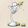 thumbnail image 2 of CafePress - Kiniart Westie Martini Tote Bag - Unisex Canvas Tote Bag, Beige, 1-Piece, 2 of 6