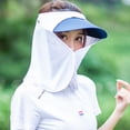 thumbnail image 2 of 4 Pieces Cooling Hat Drape Sun Protection Hat Shade Neck Coverage Cap Tail Sun Cycling Running Neck Protection Hat for Men Women(Without Hat), 2 of 7