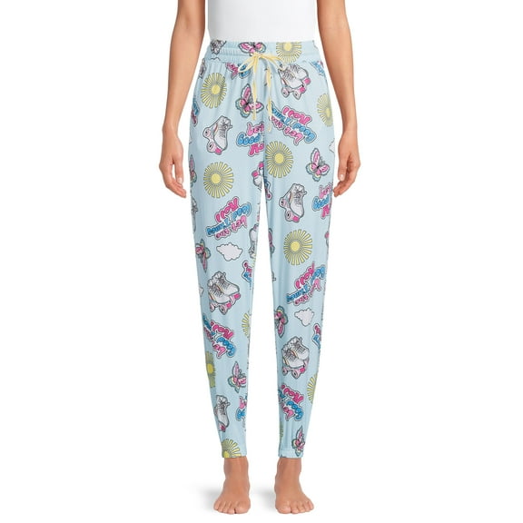 Women's Roller Skate Sleep Jogger Pants