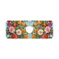 thumbnail image 7 of Yayeee Faucet Mat for Kitchen Sink 14.7" Diatomite Long Splash Guard Pad, Pink Floral Tomatoes, 7 of 7