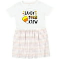 thumbnail image 3 of Inktastic Candy Corn Crew for Halloween Girls Toddler Dress, 3 of 5