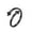 Black, variant on Unisex Stainless Steel Creative Opening Adjustable Plain Cross Ring Silver Size 7