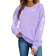 thumbnail image 3 of Camiseta con Capucha de Cuello Redondo Impresa Casual de Navidad para la Fiesta de Vacaciones de Invierno Diaria, 3 of 5