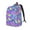 Medium, variant on Disco Roller Skates Pattern Durable Canvas Backpack for Men & Women – Stylish & Lightweight – Adjustable Straps, Multiple Pockets – Fits 15-17 Inch LaptopsSmall