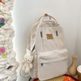 thumbnail image 2 of Bolso Mochila informal de muy buen gusto, colgante de oso, mochilas de viaje, mochila deportiva para ir de compras, 2 of 9