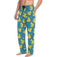 thumbnail image 5 of Top-kevin Yellow Duck Pajama Pants Mens Lounge Pants Super Soft Men Pajama Bottoms with Pockets Drawstring, 5 of 14