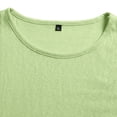 thumbnail image 7 of FINALGANG Mens Scoop Neck Short Sleeve Tee Soft Stretchy Relaxed Fit Plain Solid Color Everyday Basic Casual Top Cozy TShirts Green XXL, 7 of 7