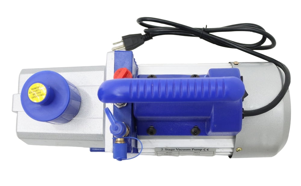 0.3PA Vacuum Pump Rotary Vane Two-Stage Commercial 110V 7CFM 3L