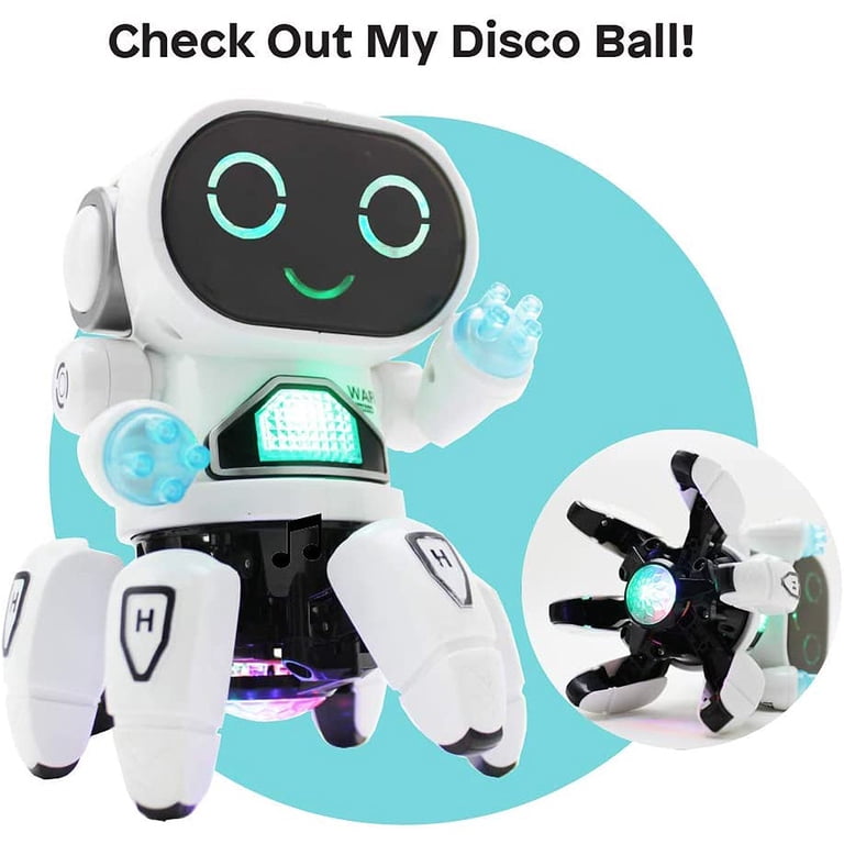 Gmdisc Electronic Walking Dancing Robot with Lights photo 6