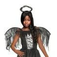 thumbnail image 3 of Dark Angel Halloween Costume for Children, Girls Size L (10/12), by Fun World, 3 of 4