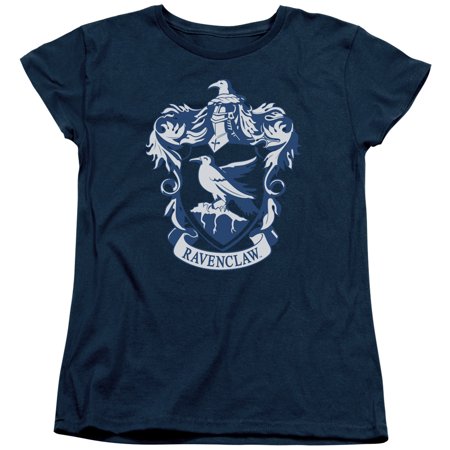 Trevco HARRY POTTER RAVENCLAW CREST Navy Adult Female (Best Female Clothing Stores)