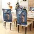 thumbnail image 3 of WOBOGO A Wise Old Owl Dining Room Chair Covers 2 Pieces Super Fit Elastic Fiber Removable Washable Protective Cover, 3 of 6