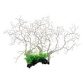thumbnail image 1 of Decoración artificial de plantas de acuario, decoración plástica de pecera de arrecife de coral, 1 of 5