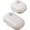 White, variant on Personal Pill Organizer 2PACK- Medicine Pill Case with Medicine Tracker, Waterproof Pill Box, 7 Compartments, Foldable Design (White)