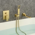 thumbnail image 4 of Rainlex Rainlex One-Handle 1-Spray Setting Brushed Gold Bathtub Shower Faucet, 4 of 11