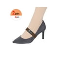 thumbnail image 4 of INSPIRE CHIC Women's Detachable Shoe Strap Belt Band Elastic Shoe Ankle Strap Brown Total length: 20.8cm/8.19", 4 of 4
