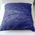 thumbnail image 3 of Pintuck Taffeta Decorative Throw Pillow/Sham Cushion Cover Navy, 3 of 3