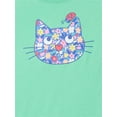 thumbnail image 2 of Wonder Nation Toddler Girls Tee with Short Sleeves, Sizes 18M-5T, 2 of 3