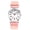 C, variant on Round Elastic Watch for Men and Women: Analog Quartz Wristwatch Large Arabic Numeral Dial Braided Rope Strap Calendar for Leisure Business Gift