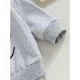 thumbnail image 6 of Bagilaanoe Toddler Baby Girl Casual Sweatshirt Long Sleeve Letter Print Pullover 6M 12M 18M 24M 3T Kids Fall Loose Tee Tops, 6 of 8
