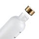 thumbnail image 2 of 1L Water Bottle with Time Marker 32 OZ Motivational Reusable Fitness Sports Leakproof Frosted Plasti, 2 of 5