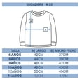 thumbnail image 4 of Sudadera CorazÃ³n Talla 3 aÃ±os Kiss Sudaderas,Chamarras y Chalecos Deportivos, 4 of 4
