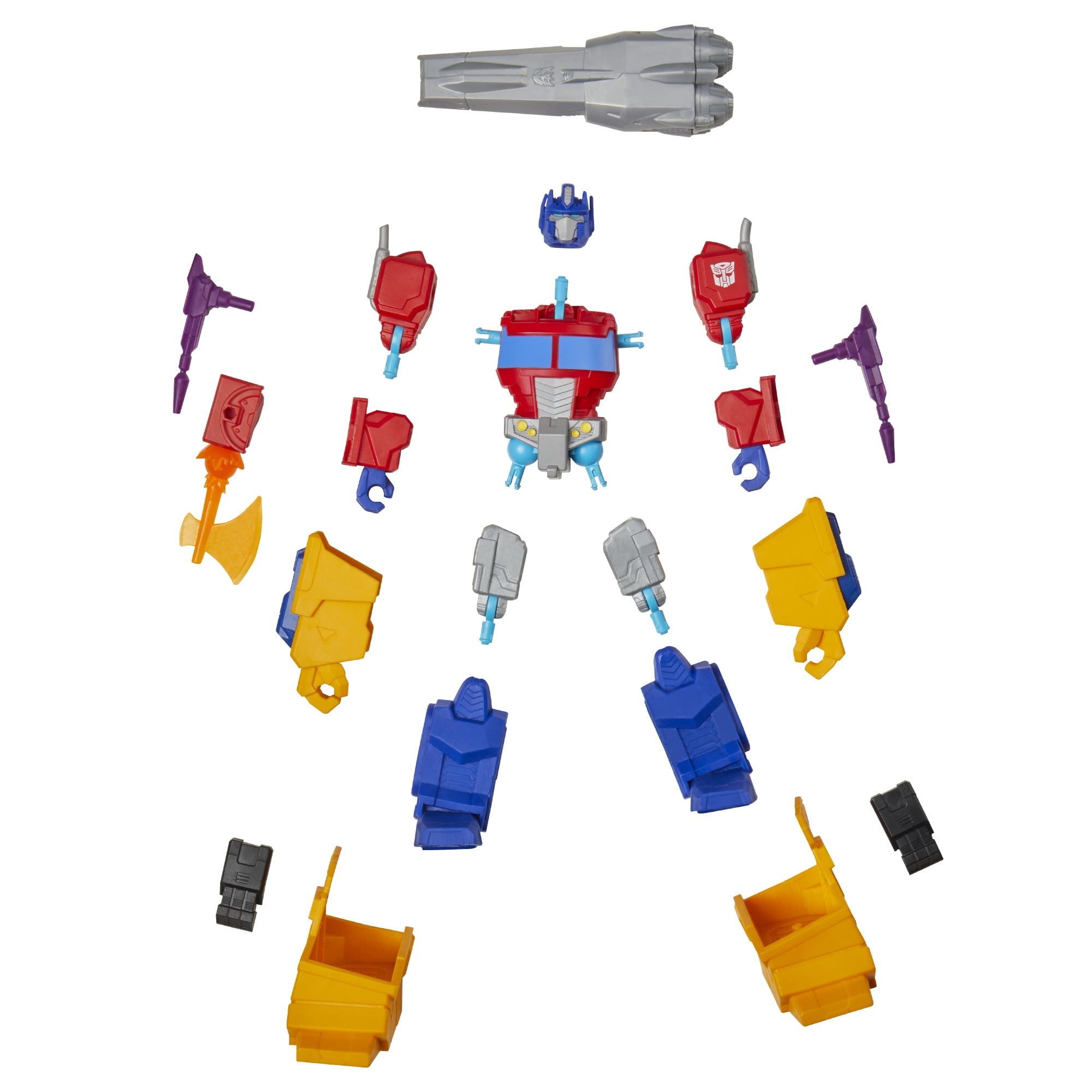 MixMashers Transformers Optimus Prime Toy, 5” (12 cm) Mix-&-Match Deluxe Figure, 4+