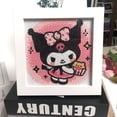 thumbnail image 2 of Kit de pintura de diamantes de Hello Kitty Kuromi, mosaico redondo bordado de dibujos animados 5D DIY, decoración de la habitación de los niños, juguetes hechos a mano, regalo gym unisex, 2 of 2