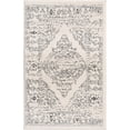 thumbnail image 3 of Unique Loom Rossellini Isabella Rug White/Black 2' x 3' 1" Rectangle Textured Border Bohemian Perfect For Living Room Bed Room Dining Room Office, 3 of 7