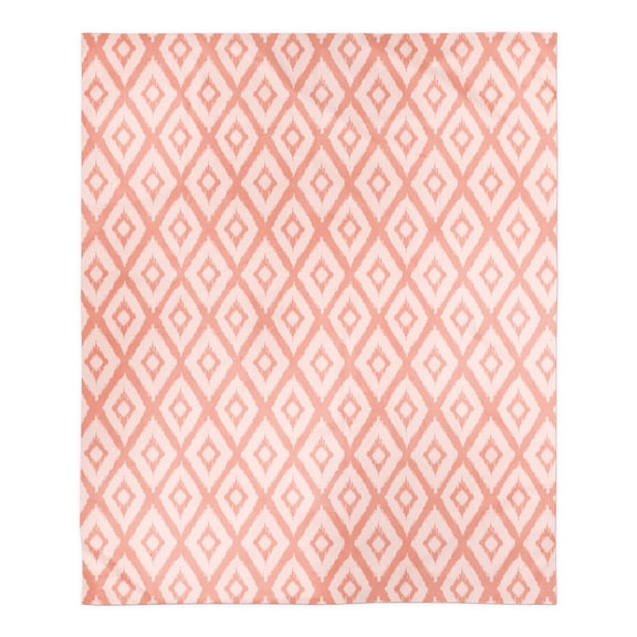 Creative Products Coral Ikat 50 x 60 Sherpa Fleece Blanket