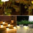 thumbnail image 4 of Bearachild Paquete de 4 luces solares impermeables para caminos, patio, calle, paisaje, lámpara recargable, herramienta de iluminación para jardín y Iluminación y accesorios Luz de colores Bearachild HA065119-03, 4 of 6
