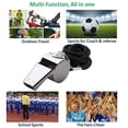 thumbnail image 3 of Sifflet de Sport en Acier Inoxydable pour l'École, Sifflet d'Arbitre, 3 of 5