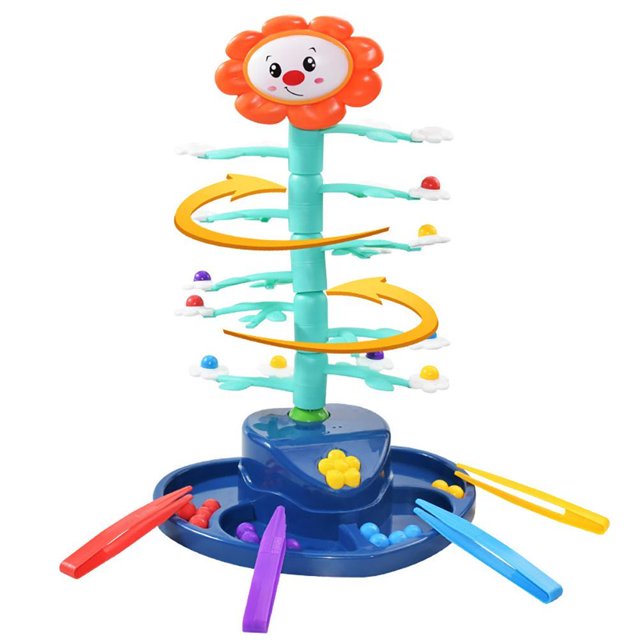 Columpio Eléctrico, Juego De Mesa De Girasol, Juguete Para Niños, Juego De Mesa De Rompecabezas De Equilibrio De Columpio Interactivo, Juguete Educativo Para Edades Tempranas Kearding FN006129-00