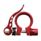 thumbnail image 1 of Clip de abrazadera de de sillín de 31,8 mm para bicicleta de montaña, para su elección rojo Cola Abrazadera de tija de sillín de bicicleta, 1 of 5