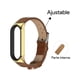 thumbnail image 2 of Correa Para Xiaomi Mi Band 8/9/10 Piel Y Acero Inox +1 Mica, 2 of 5