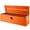 Orange, variant on Heavy Duty Steel Truck Bed Tool Box, Locking Waterproof Pickup Truck Storage Chest with Side Handles and Gas Struts, Weather-Resistant Toolbox for Truck Bed, Trailer, RV