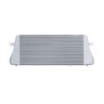 thumbnail image 1 of Mishimoto Intercooler MMINT-RAM-94SL Air To Air; 3.66 Inch Inlet; 3.66 Inch Outlet; Silver; With Two AC Condenser Brackets/Seven Bolts/Four Bolts And Washers, 1 of 4