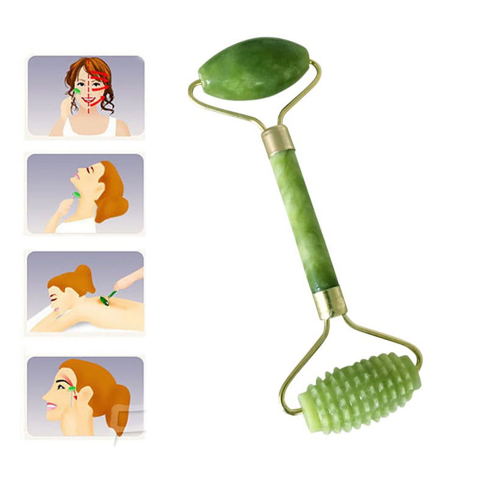 Facial Jade Massage Roller Remove Dark Circle Eye Bags Anti-Aging Massager For Promote Blood Circulation - image 3 of 4