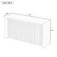 thumbnail image 3 of 60" Console Table,Wood Simple Entryway Table Hallway Table for Living Room,Entryway, Hallway,Black, 3 of 7