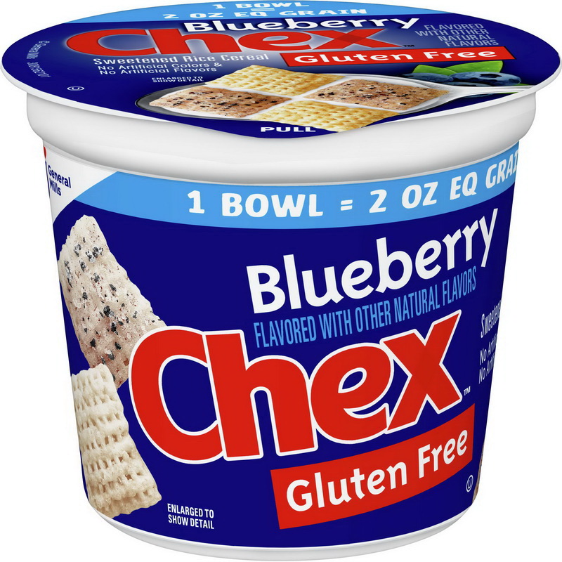 (Price/Case)Chex Cereal Blueberry Cereal, 2 Ounces, 60 per case
